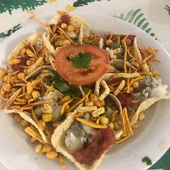 A picture of Indiamerican fusion Taco chat.