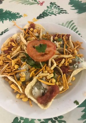 A picture of Indiamerican fusion Taco chat.