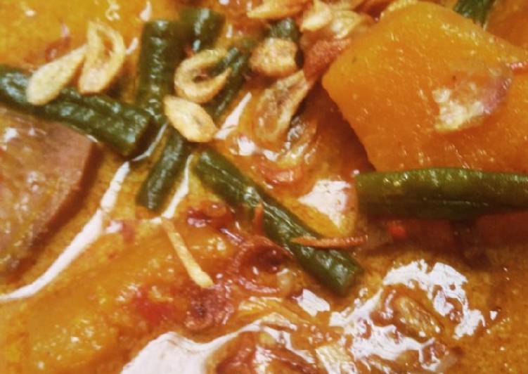 Resep Lodeh tewel waloh yang simpel