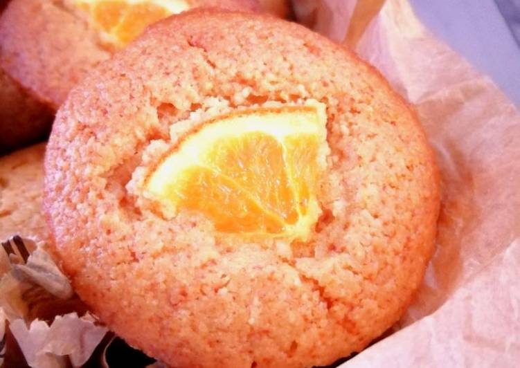 How to Make Favorite Muffin all’arancia con farina di mais e nocciole tostate