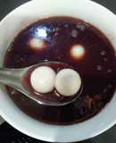 紫米湯圓甜湯（甜湯料理）