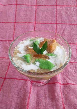 Foto resep Es Bongko Pisang kolang Kaling