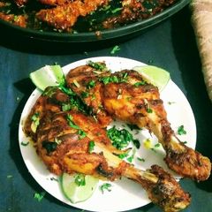 A picture of Chicken Tangdi kabab.