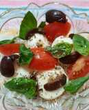 Ensalada caprese - mediterránea