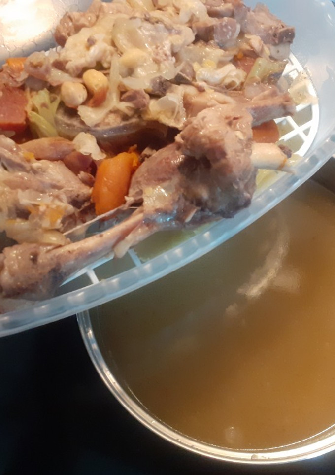 Una foto de Sopa de cocido