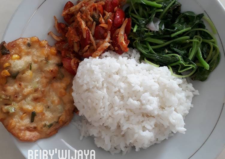 Resep 1 Piring 3 Menu Kecuali Nasi Nya Yah Yang Lezat