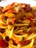 Spaghetti alla San Giovanni (Sangiannid) piatto Barese