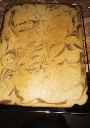 A picture of Marble Vanilla Cake.