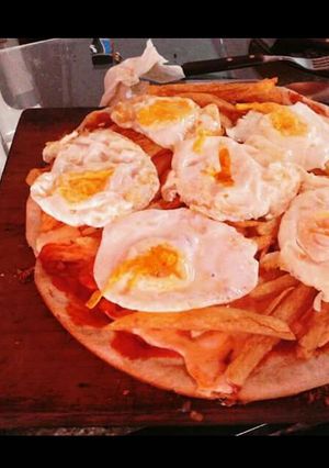 Una foto de Pizza chancha