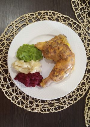 Töltött csirkecomb az ünnepekre recept fotója