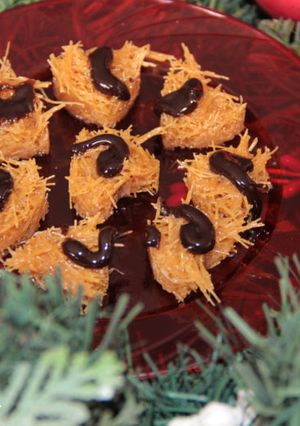 A picture of Meethi Seviyan Mithai / Sweet Vermicelli Candy.
