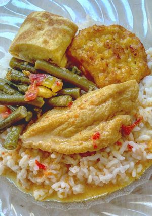 Foto resep Lodeh bumbu Mangut isi Tahu & Kacang Panjang