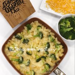 A picture of Cheesy Potato Broccoli.