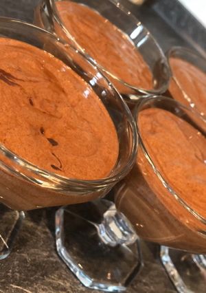 Une photo de Mousse au chocolat healthy