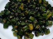 A picture of bhindi mustard oil