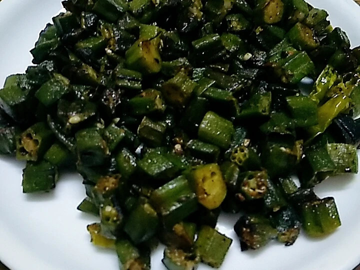 Recipe Bhindi fry which So Delicious