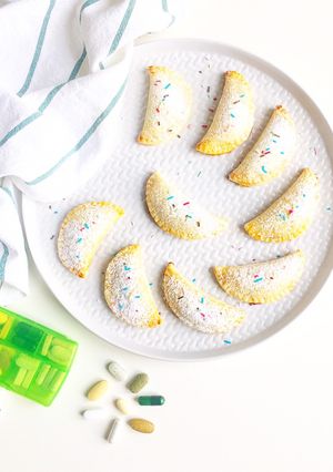 Foto di Panzerottini dolci di carnevale