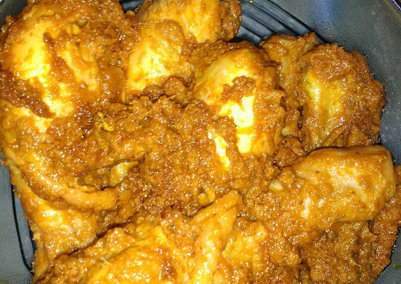 Resep Rendang ayam Anti Gagal