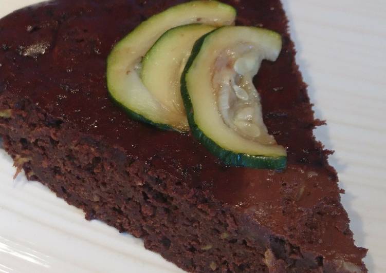 Moelleux chocolat courgette