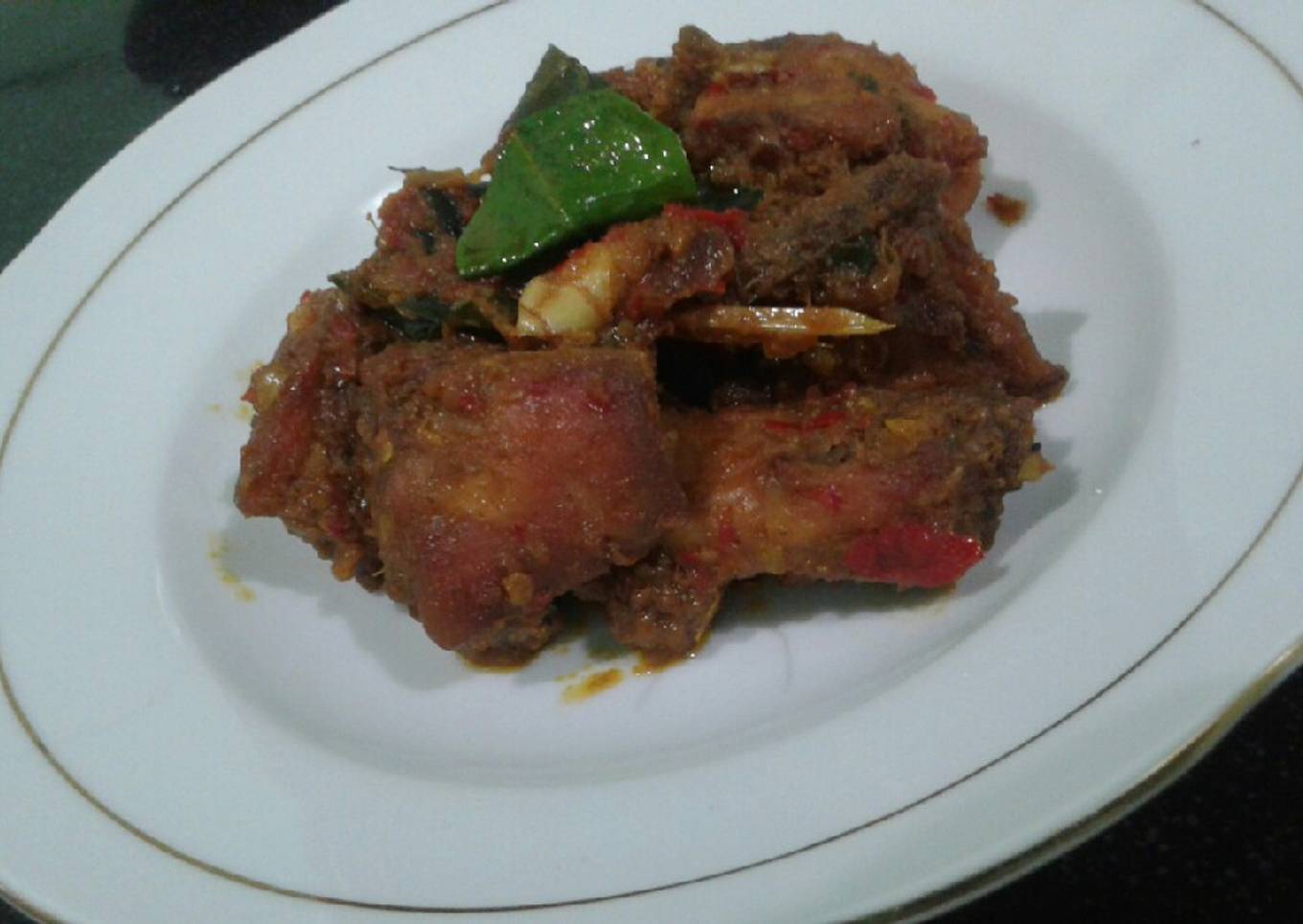 Ayam rica-rica pedas