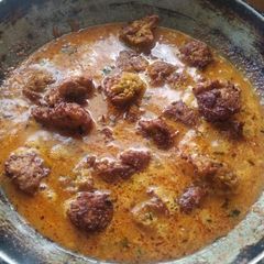 A picture of Lauki kofta.