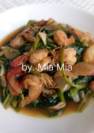 Foto resep Tumis kangkung saos tiram