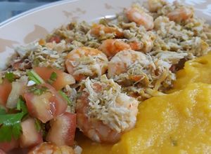 Foto de Moqueca de Siri Catado com Camarão