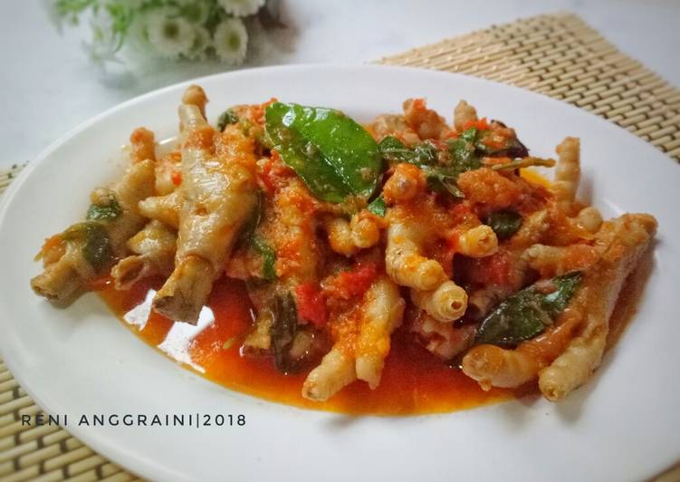 30. Ceker Kemangi Pedas