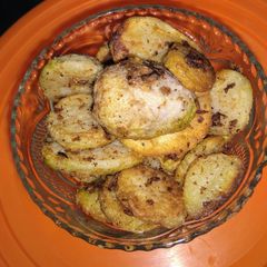 A picture of Arbi fry Colocasia .