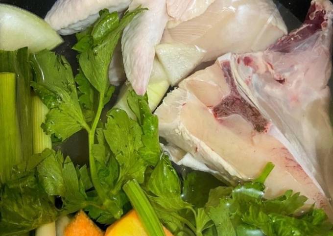 Resep Kaldu Ayam Kampung Mpasi Menggunakan Slow Cooker Oleh Novi