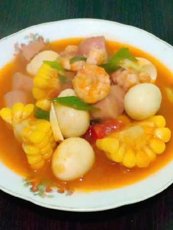 Anti Ribet, Buat U.T.S (Udang Telur puyuh Sosis) Asam Manis Bahan Sederhana