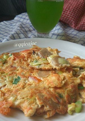 Foto resep Telor dadar Mix