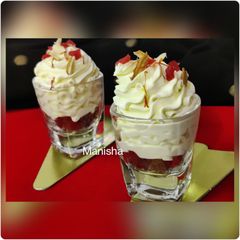 Shrikhand Mousse A picture of Shrikhand Mousse.