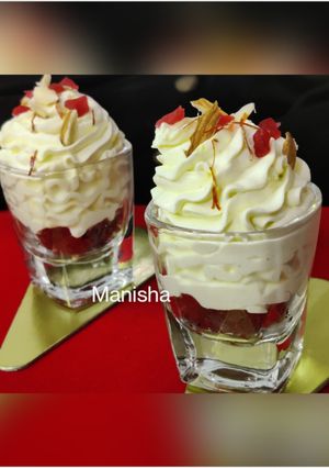 A picture of Shrikhand Mousse.