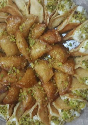صورة لوصفة قطايف عصافيري