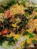 Karachi special beef pilaao biryani