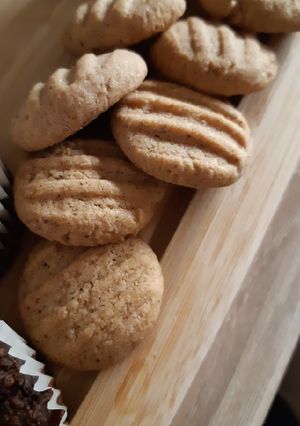 Gluténmentes diós keksz recept fotója