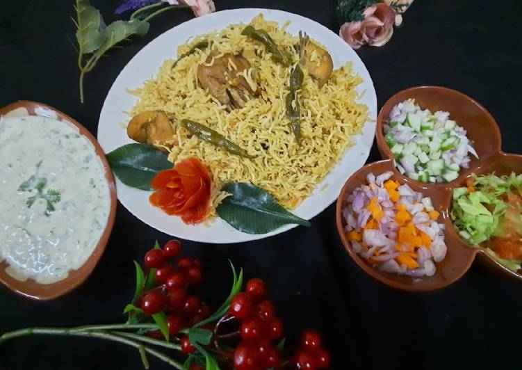 Steps to Prepare Any-night-of-the-week Spicy Chicken 🐔 Pulao