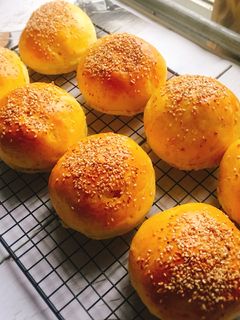 Hình của món Hamburger khoai lang.