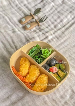 Hình của món KHOAI TÂY CUỘN TÔM - st mẹ Bún.