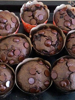 Foto resep Muffin coklat tanpa mixer (chocolate muffin)