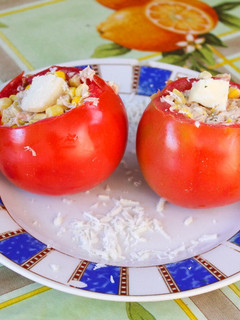 Una foto de Tomate relleno🍅