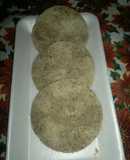 Hamburguesas de lentejas con arroz integral