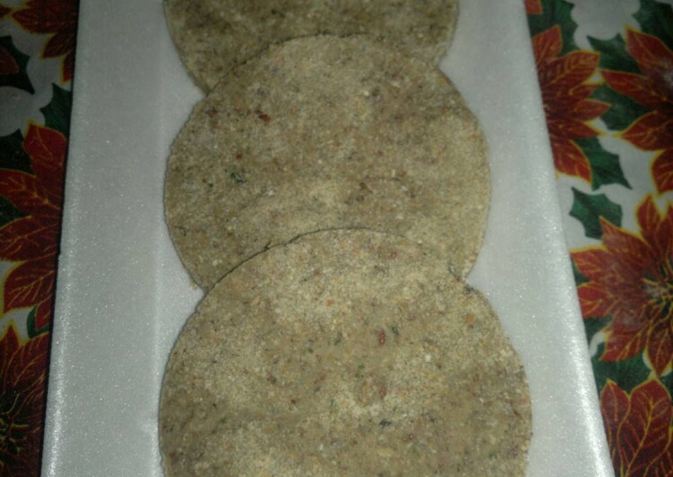 Hamburguesas de lentejas con arroz integral