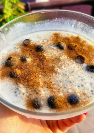 Chiàs zabkàsa àfonyával#gluten #hisztaminszegény #tejmentes recept fotója