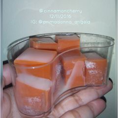 Thai Tea Pudding A picture of Thai Tea Pudding.