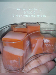 A picture of Thai Tea Pudding.