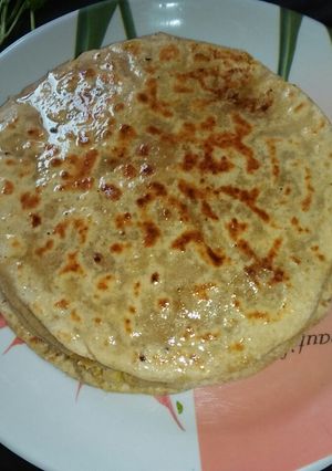 A picture of Puran poli.