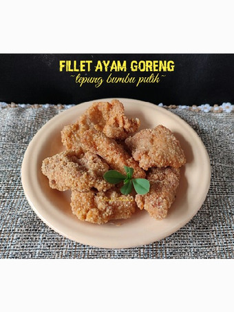 Anti Ribet, Bikin Fillet Ayam Goreng (Tepung Bumbu Putih) Untuk Pemula