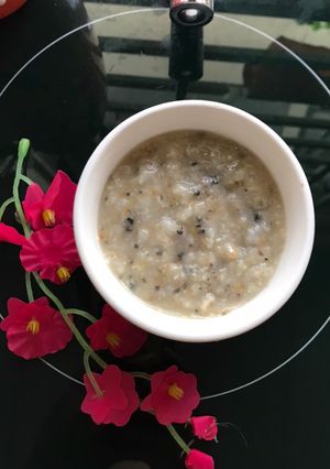 Hình của món Cháo chim câu hạt sen cà rốt (ăn dặm - cho bé +8m).